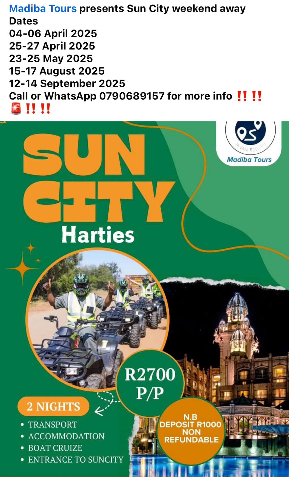Durban July Tour